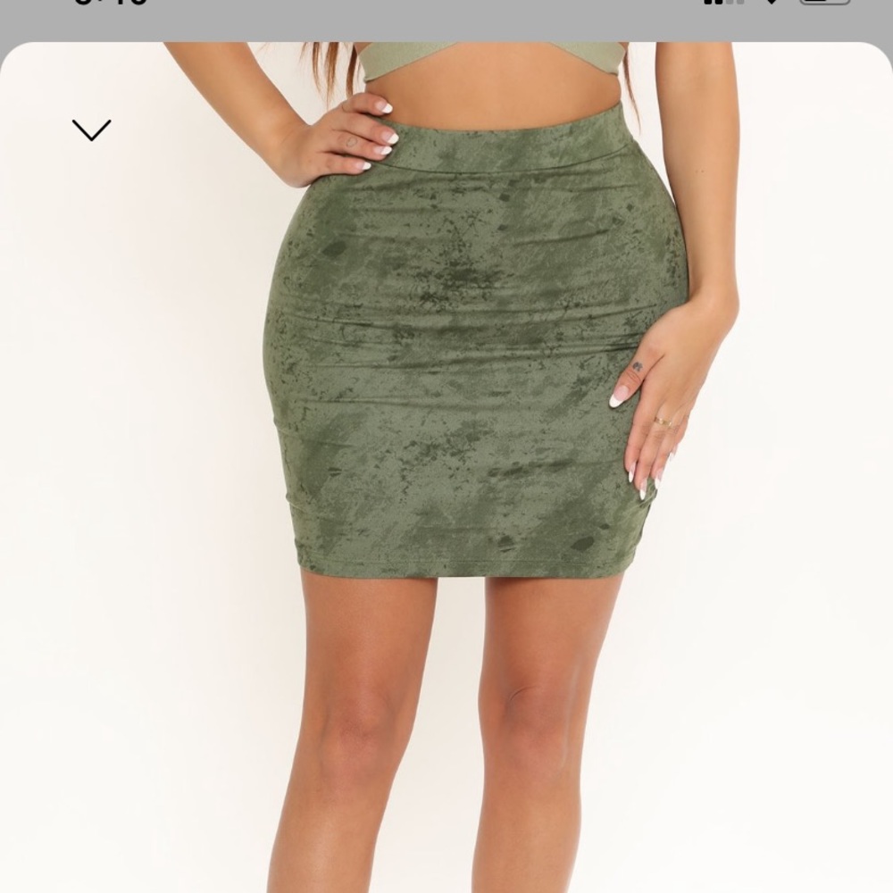 Fashion Nova mini skirt